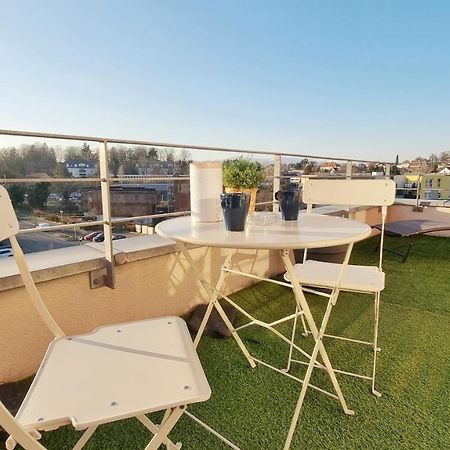 Le Smart - Parking - Terrasse - Wifi - Mulhouse - Relax Bnb Pfastatt Екстериор снимка