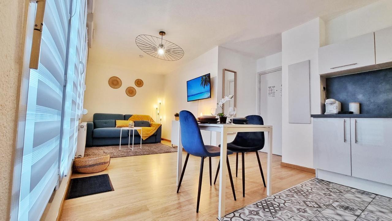 Le Smart - Parking - Terrasse - Wifi - Mulhouse - Relax Bnb Pfastatt Екстериор снимка