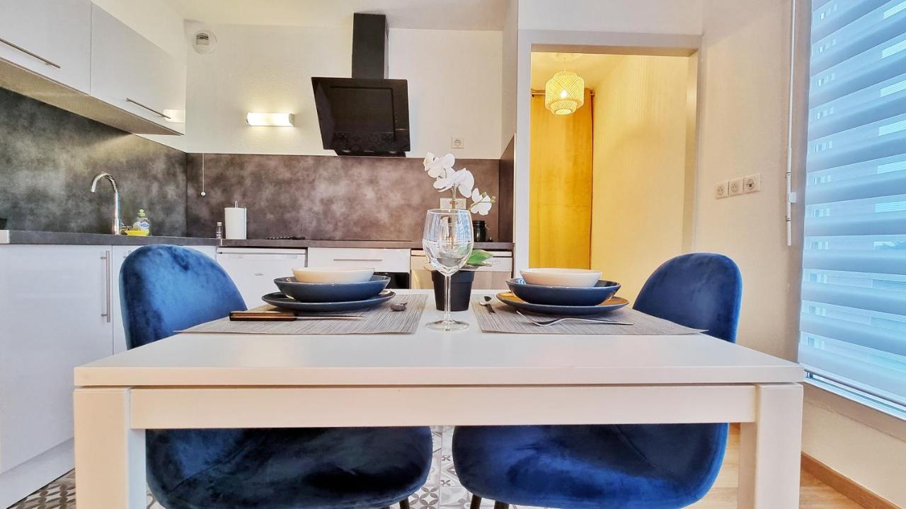 Le Smart - Parking - Terrasse - Wifi - Mulhouse - Relax Bnb Pfastatt Екстериор снимка